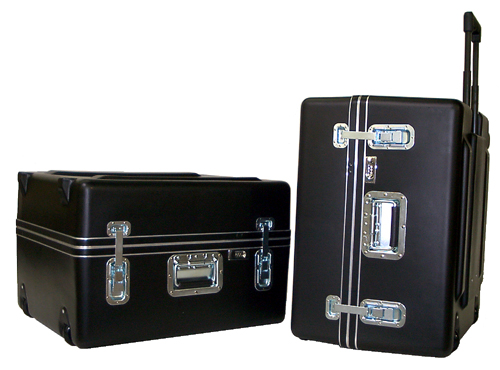 Recessed Hardware-Handle and wheels cases in stock.